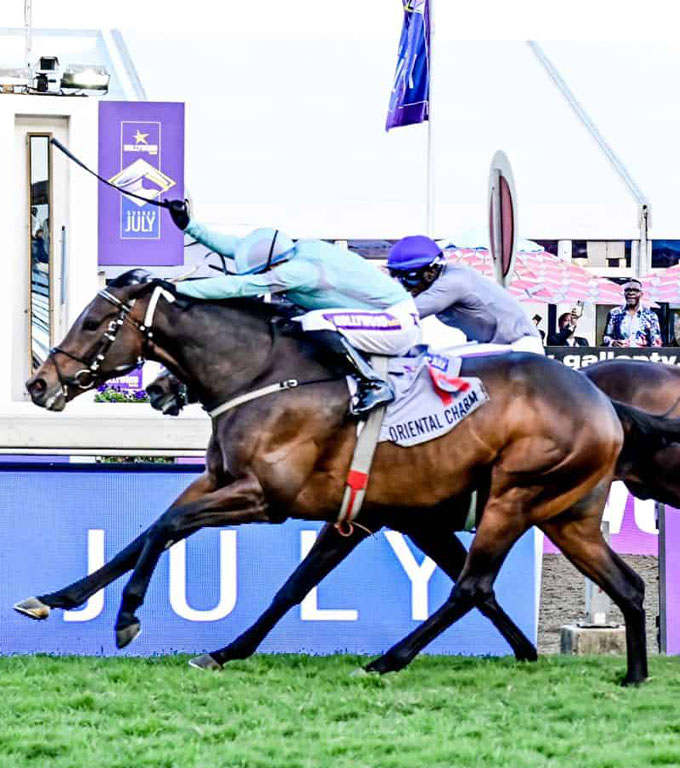 Luxury marquee at Durban July